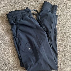Jogger black scrub pants